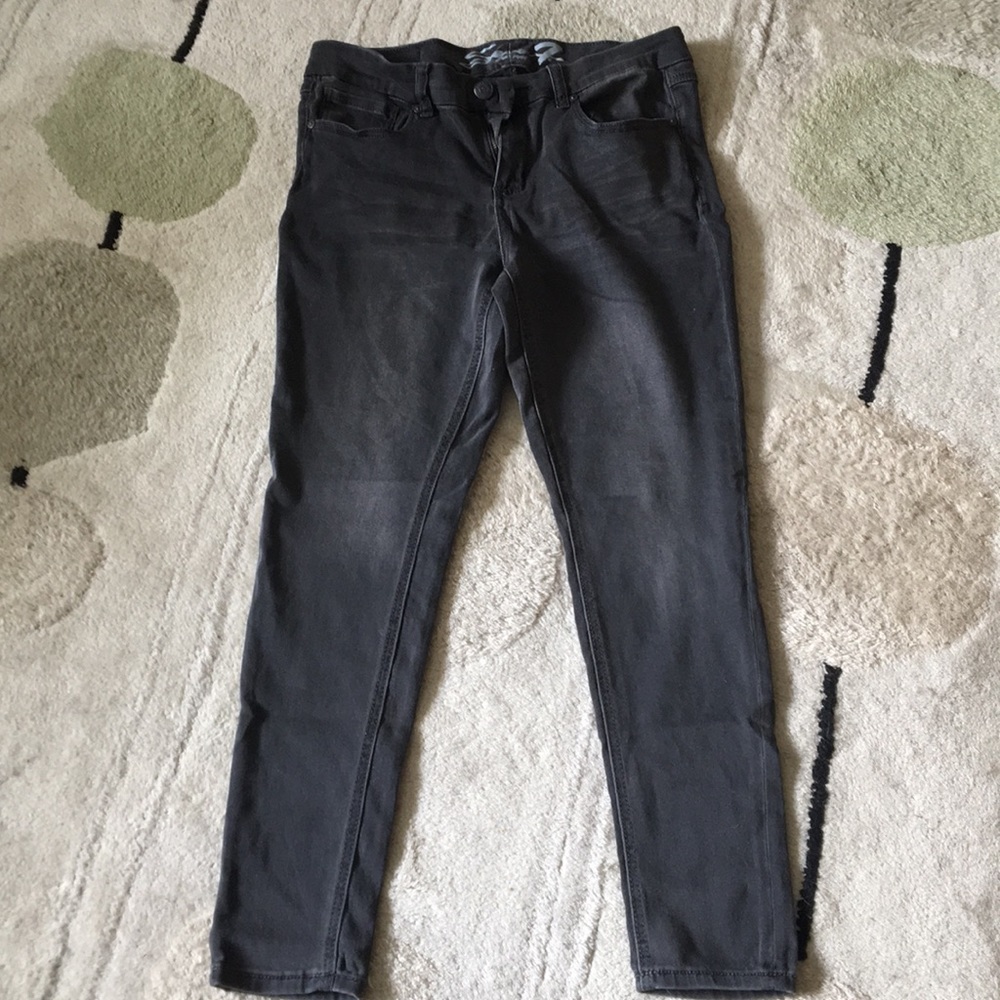 Seven7 Jeggings Size 14 Black